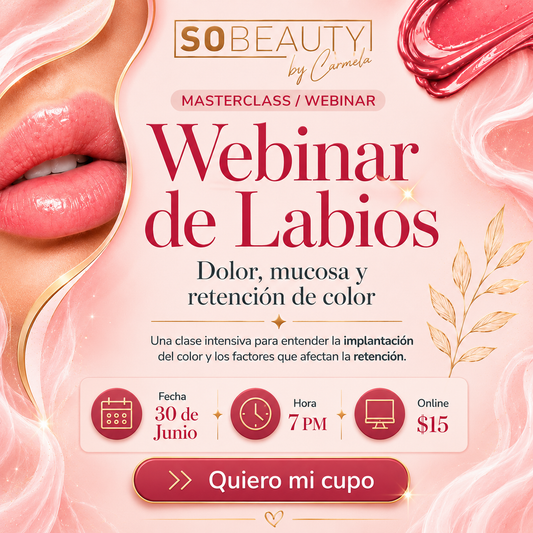 Webinar de Labios: Dolor, mucosa y retención de color 💋